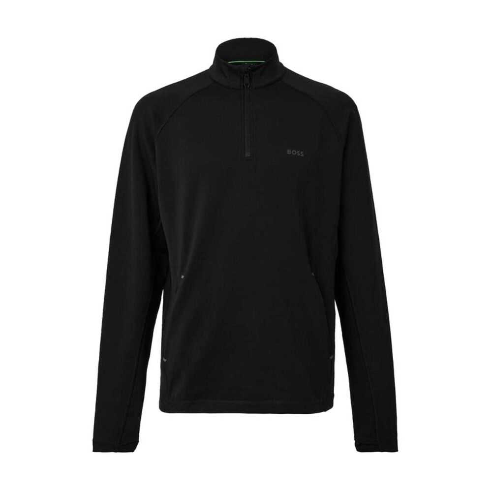 Boss Mens Regular Workout Sweatshirt / Black